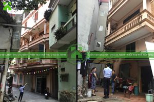 Thi công cải tạo công trình Showroom thiết bị nội thất cao cấp 5 tầng hiện đại tại Vĩnh Yên, Vĩnh Phúc