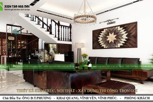 Nội thất biệt thự hiện đại sang trọng tại Vĩnh Phúc NT1830