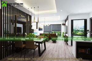 Thiết kế nội thất chung cư An Bình City tại Phạm Văn Đồng, Hà Nội NT1840
