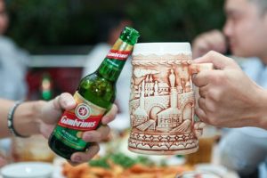 Bia Tiệp Gambrinus tuyệt tác bia vàng
